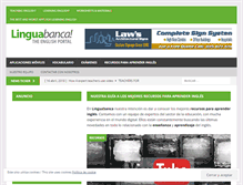 Tablet Screenshot of linguabanca.com